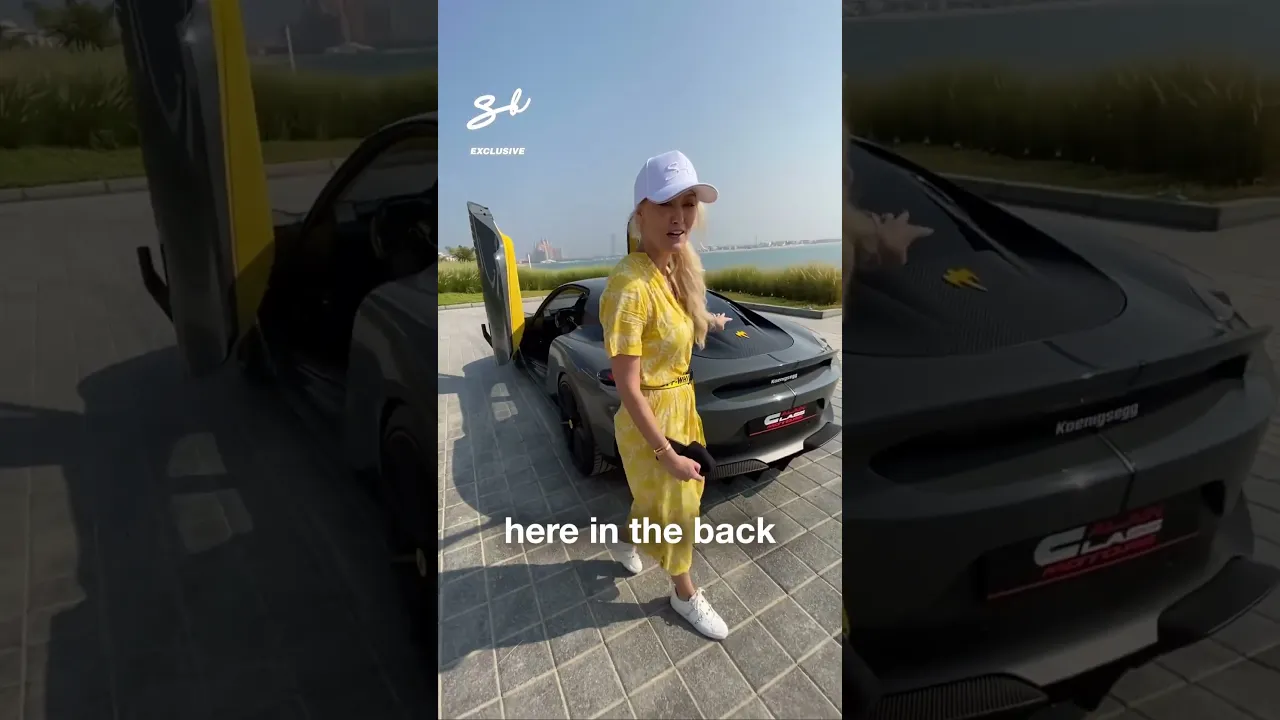 Who said you can’t take the hypercar on the family vacation? 💁‍♀️😂#hypercar #koenigsegg #luxury