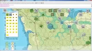 Normandy'44. Tutorial II(ZOC Bonds y ZOC)