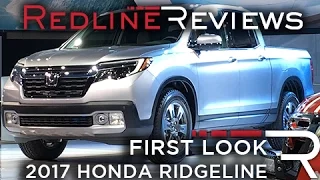 2017 Honda Ridgeline – Redline: First Look – 2016 Detroit Auto Show