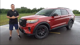 Is the 2025 Ford Explorer ST a BETTER midsize performance SUV than an Acura MDX Type S?