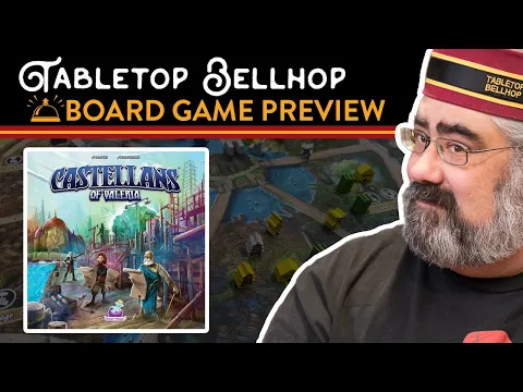 Castellans of Valeria Preview, an early look at the latest Valeria board game