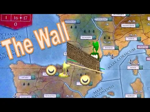  A CLASSIC! - The Wall - Rome Total War: The Board Game - Strategy Guide - 5