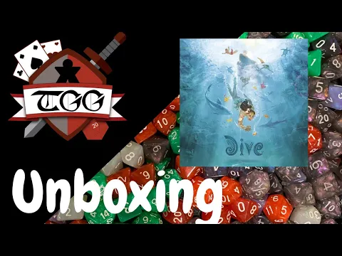 Dive Board Game Unboxing