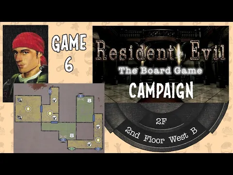 2nd Floor East B | Scenario 6 | Resident Evil the Board Game Campaign