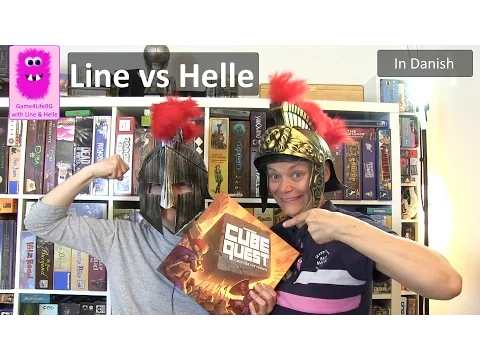 Line vs Helle - hvem vinder denne kamp i Cube Quest