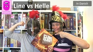 Line vs Helle - hvem vinder denne kamp i Cube Quest