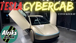 Tesla Cybercab ska bli verklighet 2027!!