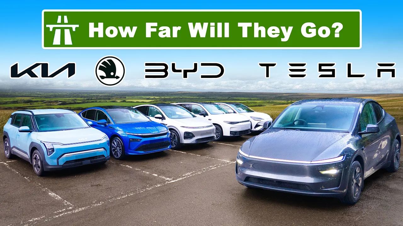 I drove these new electric cars (and a Petrol V8) until they died