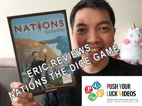Push Your Luck Video #57: Nations The Dice Game