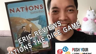 Push Your Luck Video #57: Nations The Dice Game