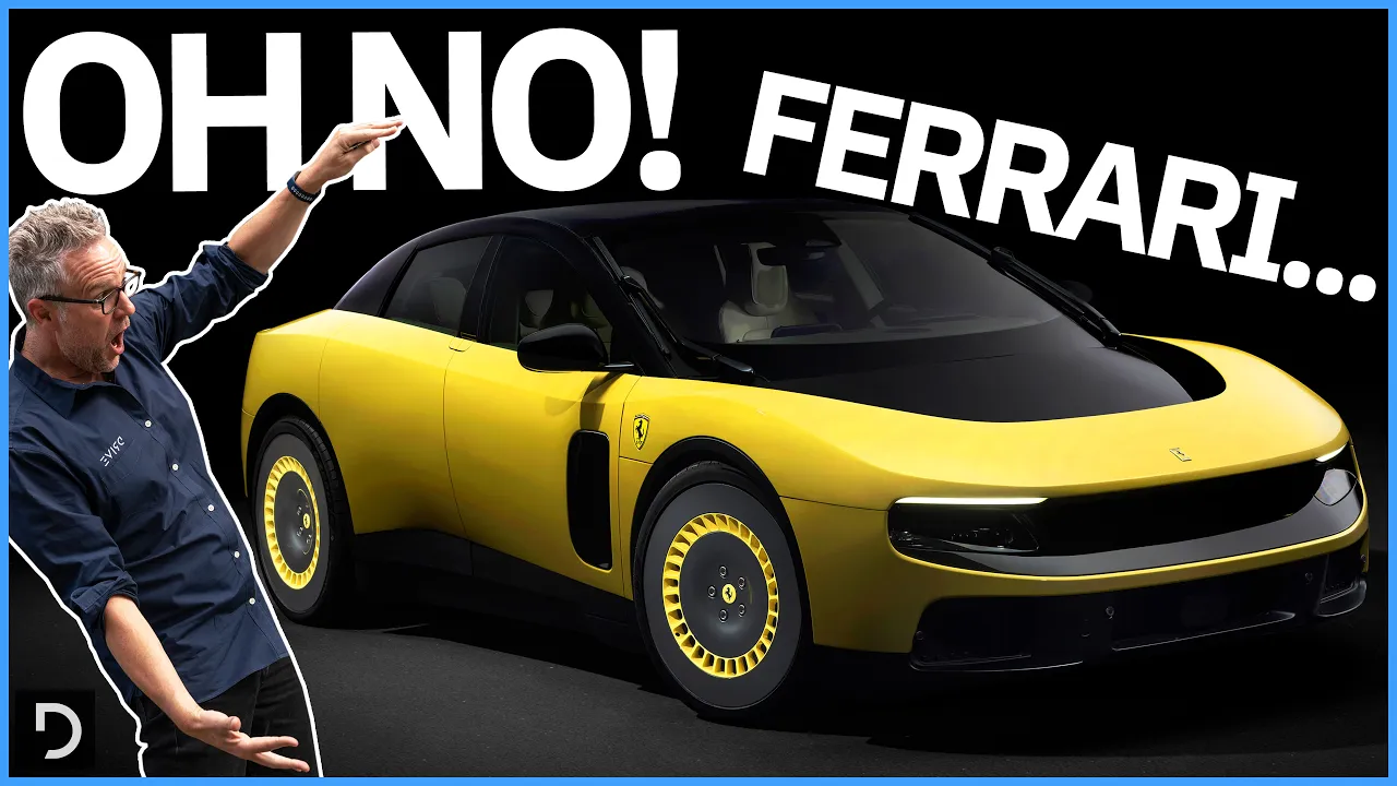 What Did They Do To It?! The New Electric Ferrari Luce Is...Different.