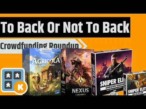 To Back Or Not To Back - Agricola Special Edition, Dawn of Madness, Sunnygeeks & More!!!