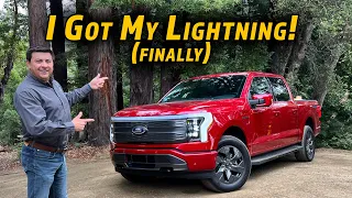 My 2022 Ford F-150 Lightning Finally Arrived - Here's What I Got!