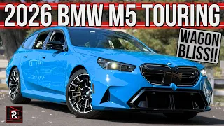 The 2026 BMW M5 Touring Is A Bi-Turbo V8 Hybrid Super Wagon For Enthusiasts