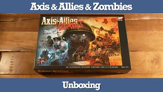 Unboxing Axis & Allies & Zombies