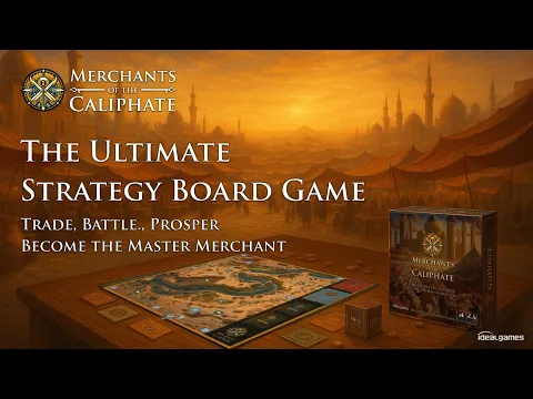 Merchants of the Caliphate – A Strategic Board Game Set in the Golden Age