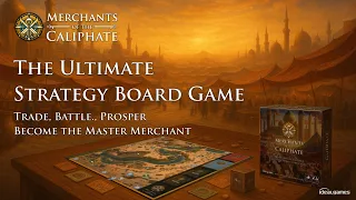 Merchants of the Caliphate – A Strategic Board Game Set in the Golden Age
