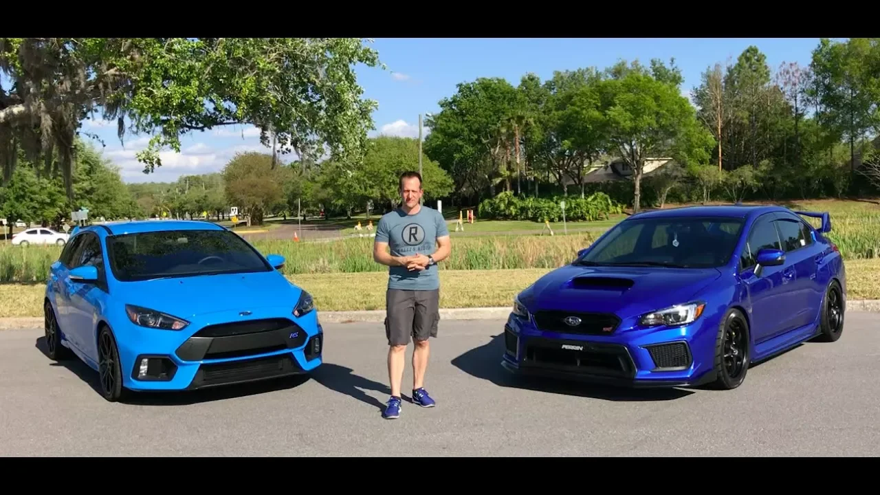 Which SHOULD you BUY? 2018 Subaru WRX STI or Ford Focus RS - Raiti's Rides