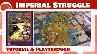 Imperial Struggle - 2p - Tutorial e partita completa con discussione finale