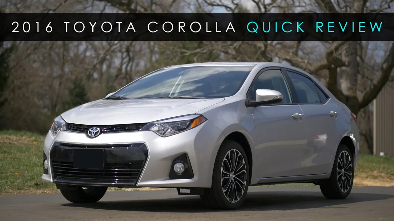 Quick Review | 2016 Toyota Corolla | The Appliance