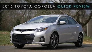 Quick Review | 2016 Toyota Corolla | The Appliance