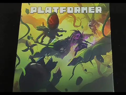 Platformer Board Game Unboxing