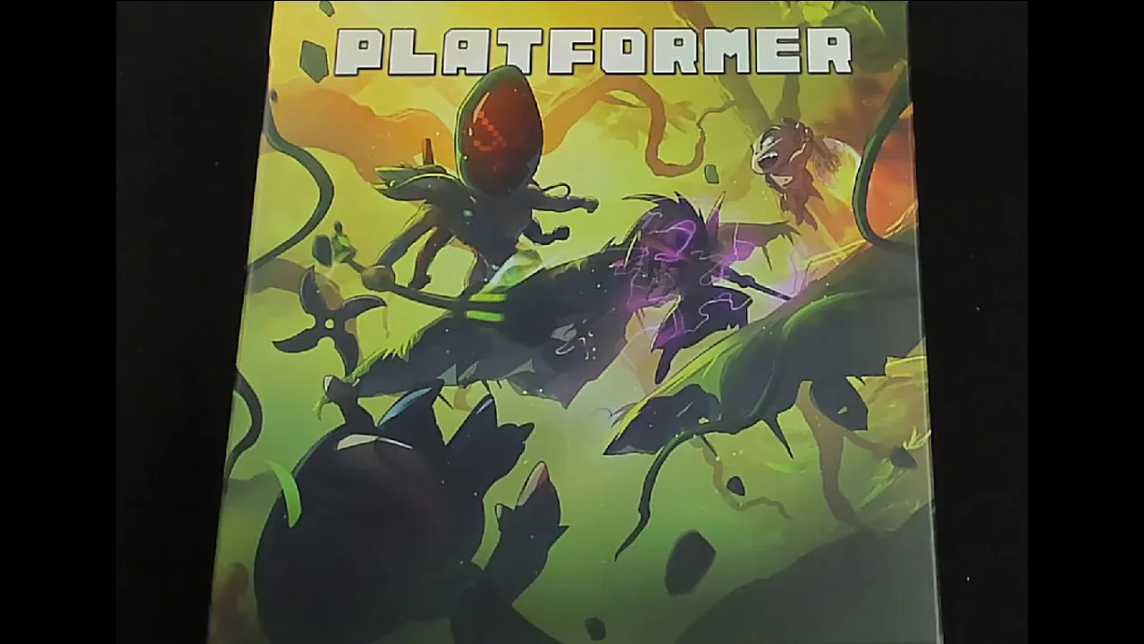 Platformer Board Game Unboxing
