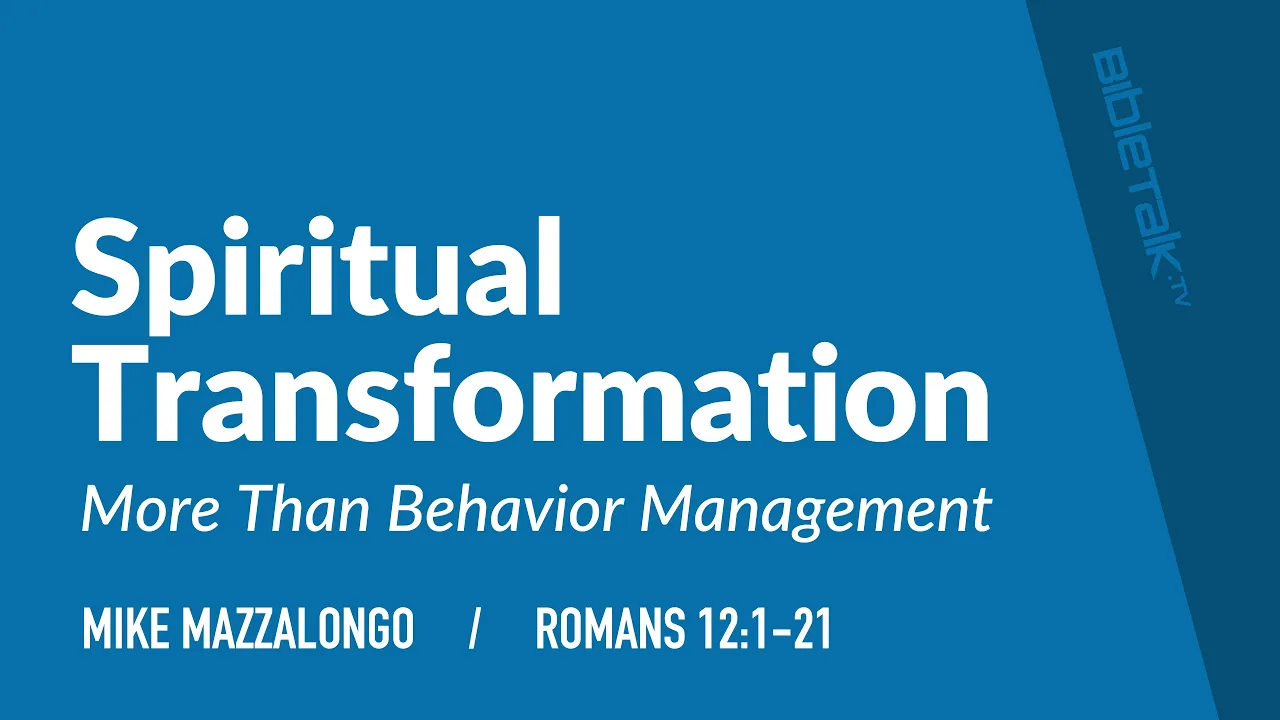 Spiritual Transformation