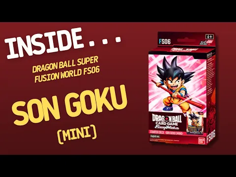 Dragon Ball Super Card Game Fusion World Son Goku Mini Starter Deck FS06 | Inside #651