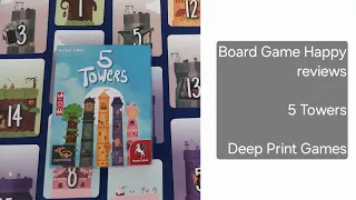 5 Towers review by Board Game Happy