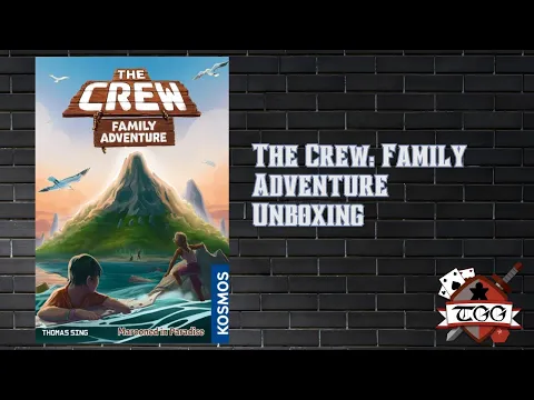 The Crew: Family Adventure Board Game Unboxing | Components & First Look