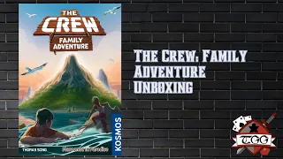 The Crew: Family Adventure Board Game Unboxing | Components & First Look