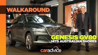 2021 Genesis GV80: Australian Walkaround | CarAdvice