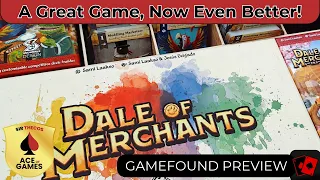 Dale of Merchants: 10-year Anniversary Edition | Gamefound Preview - Revised Decks & New Content