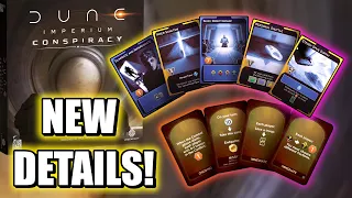NEW CONSPIRACY INFO! Pre-Order! Release Date? CONSPIRACY CARDS! IMPERIAL EDICTS! | Dune Imperium