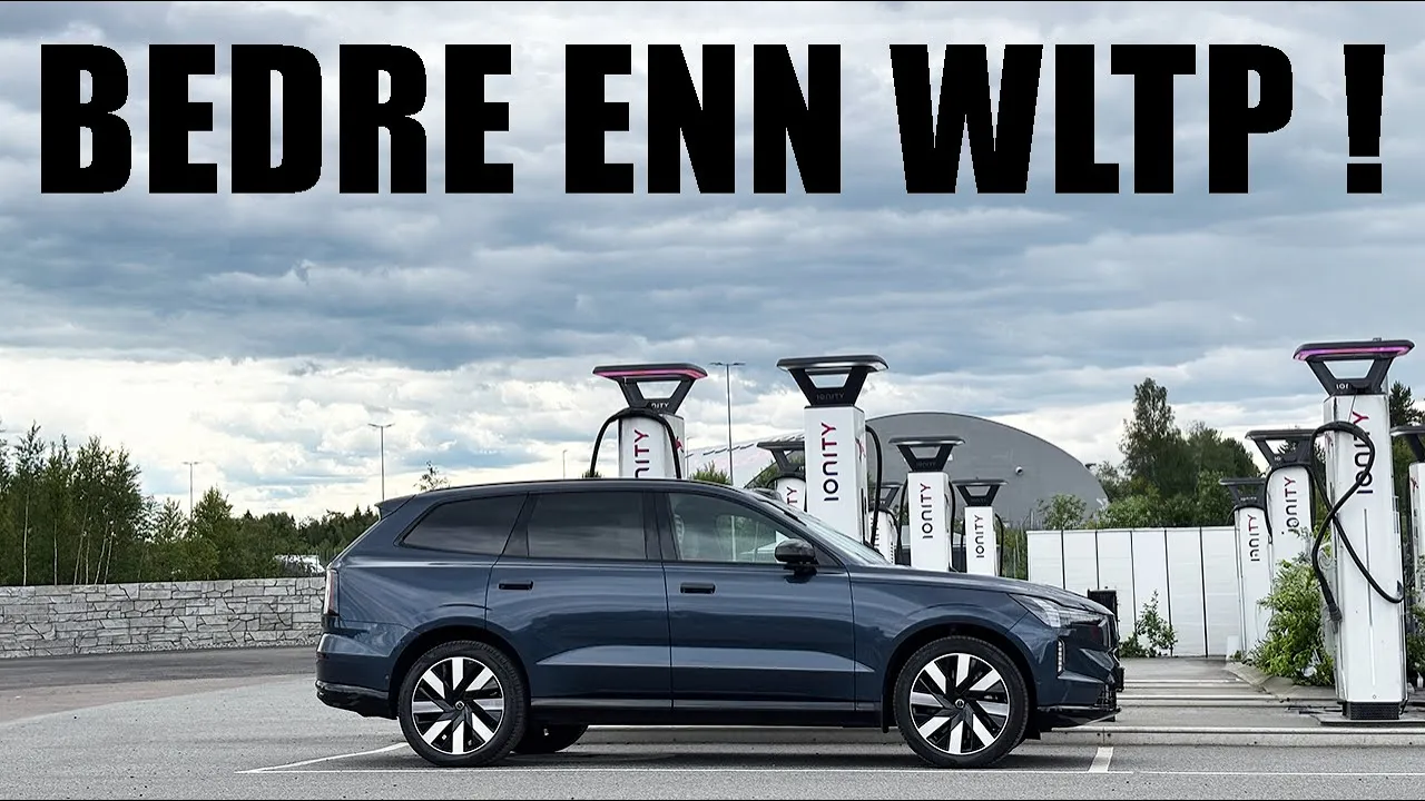 Volvo EX90 | Rekkeviddetest i 80km/t | 100km/t | 120km/t