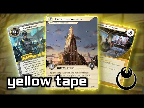 Yellow Tape - Pravdivost Lockdown - The Métropole Grid