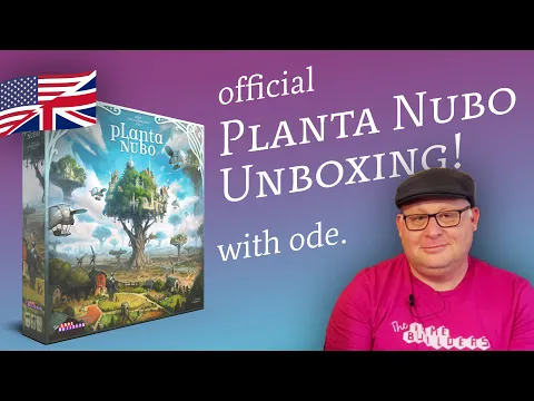 Planta Nubo boardgame – Unboxing the preproduction sample with ode. at the Calderan HQ