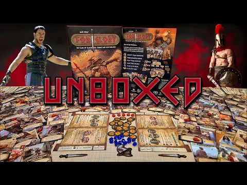 For Glory Board Game - Unboxed! | ASMR Unboxing