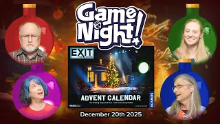 GameNight! 24 Days of Christmas Day 20 - Exit: The Game Advent Calendar - The Missing Hollywood Star