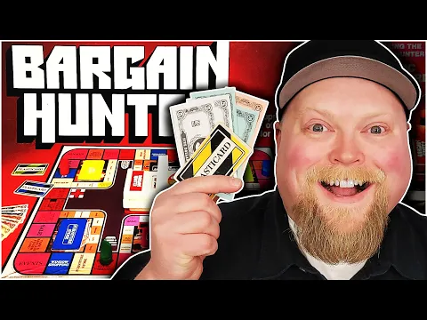 Bargain Hunter Retro Board Game Review - Milton Bradley 1981