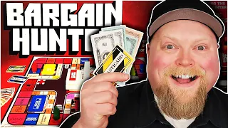 Bargain Hunter Retro Board Game Review - Milton Bradley 1981