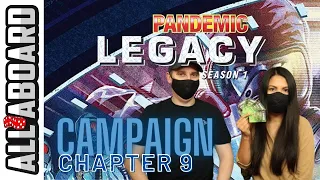 PANDEMIC LEGACY SEASON 1 | Board Game Playthrough | Chapter 9: Co-worker Collaboration *SPOILERS*