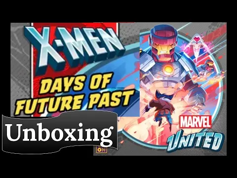 Marvel United: X-Men - Days of Future Past: Unboxing