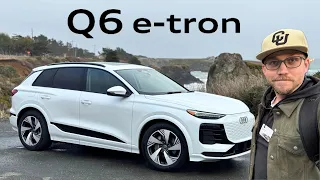 I Drive The Audi Q6 E-Tron For The First Time! A Better Electric SUV Than Q4 & Q8