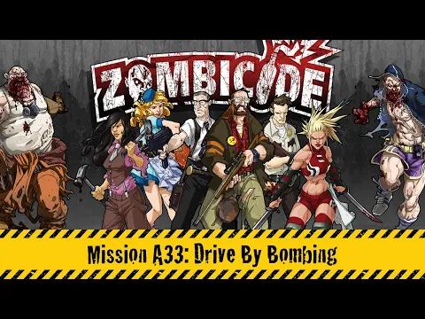 Zombicide (Mission A33) Board Game Gameplay | Live Stream Replay