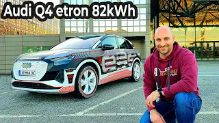 Audi Q4 e-tron: So fährt Audis ID.4 / So sieht er innen aus!