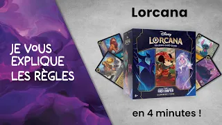 Je vous explique les règles du jeu LORCANA en moins de 4 minutes!