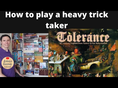 How to play Tolerance historical themed trick taking game My number one Essen Spiel hot AmassGames