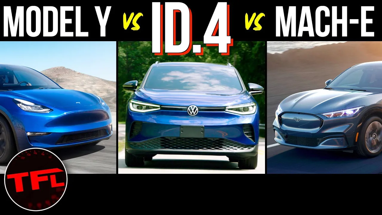 2021 Volkswagen ID.4 Global Debut: Here’s How It Compares to Tesla Model Y & Ford Mustang Mach-E!